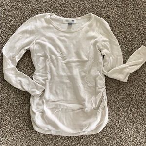 Ivory maternity sweater